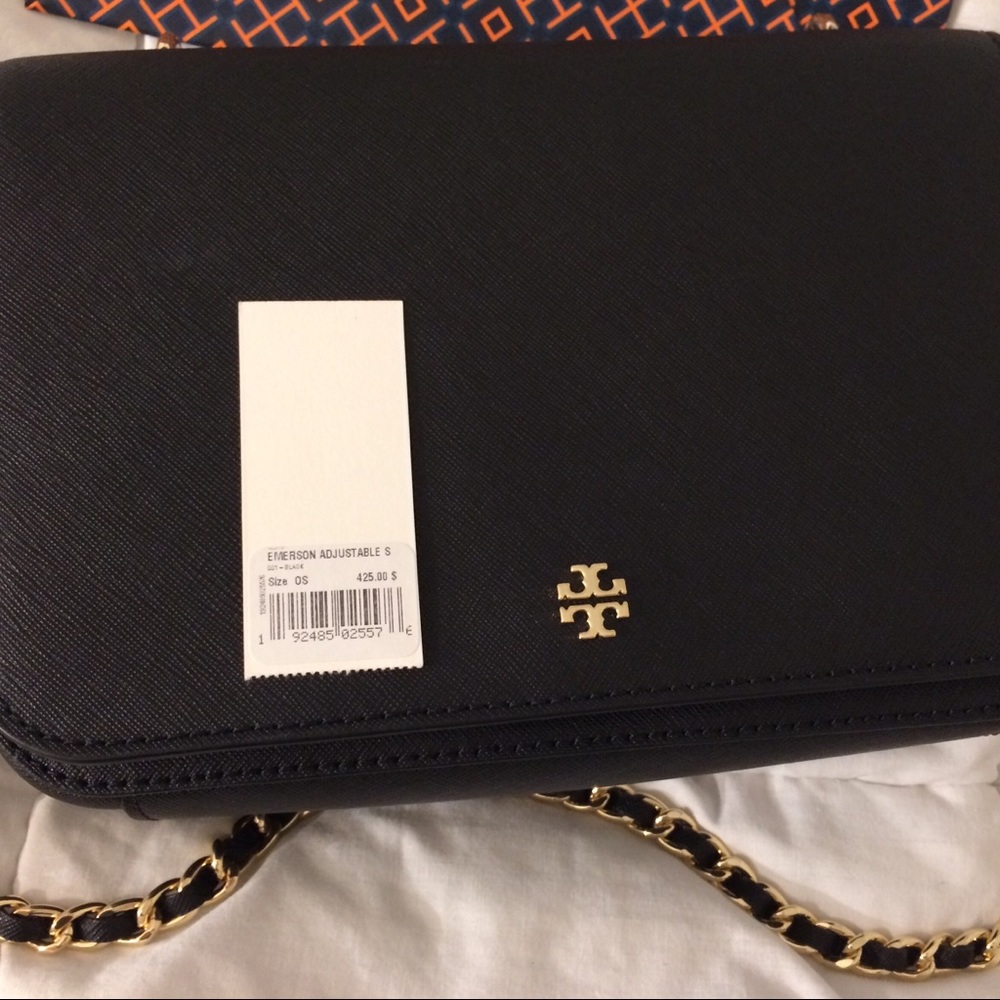 Black Tory Burch Emerson Adjustable - OS (NWT) - Picture 6 of 7